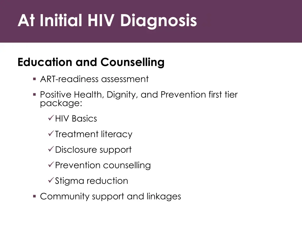 at initial hiv diagnosis 3