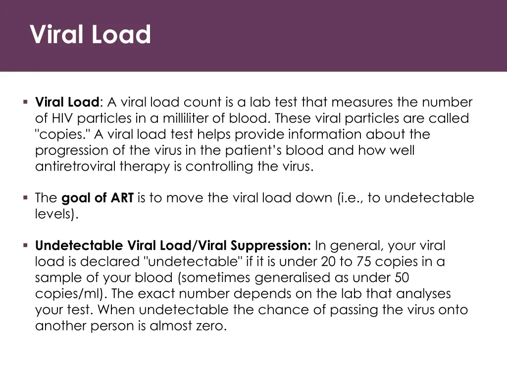 viral load