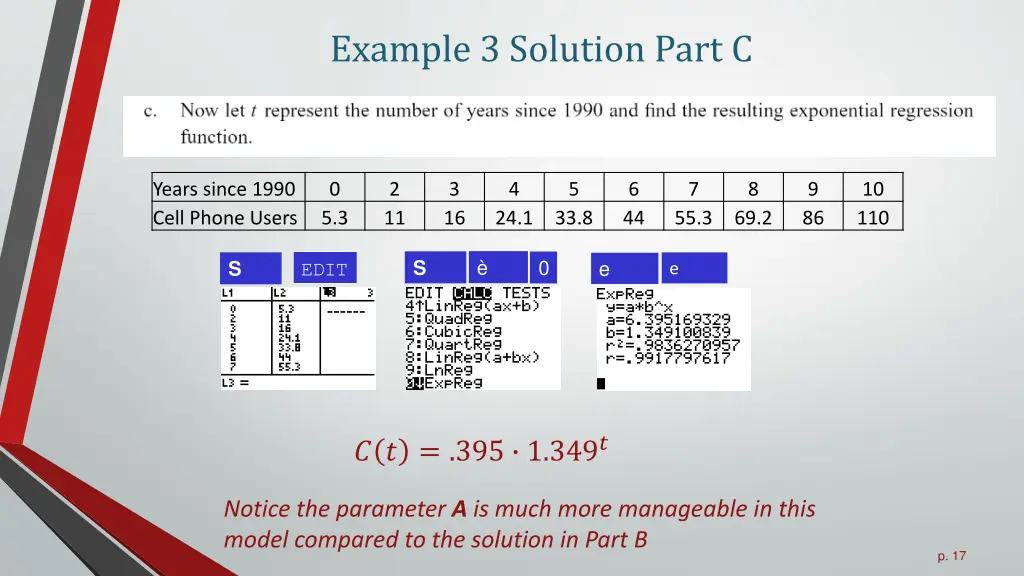 example 3 solution part c