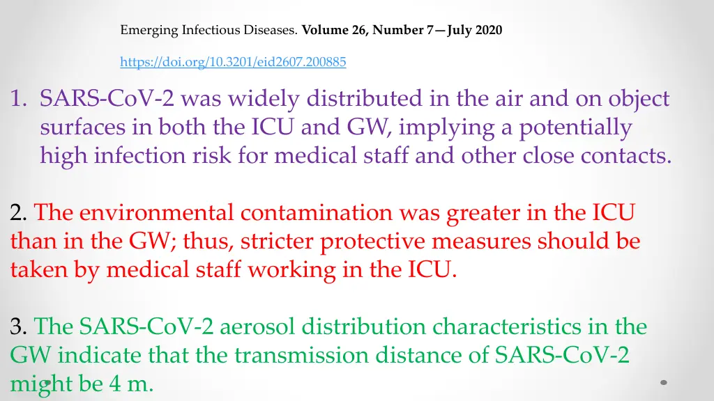 emerging infectious diseases volume 26 number