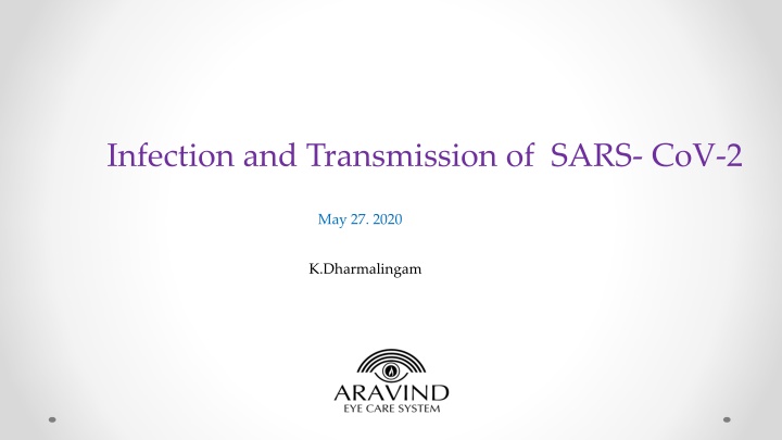 infection and transmission of sars cov 2