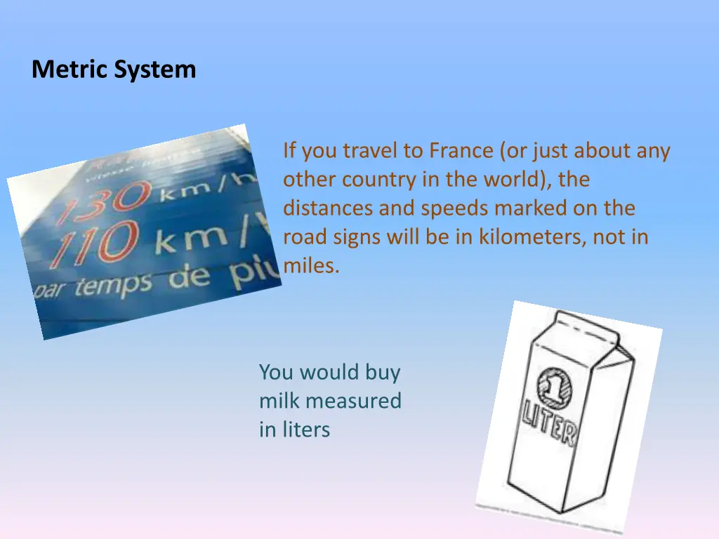 metric system 1