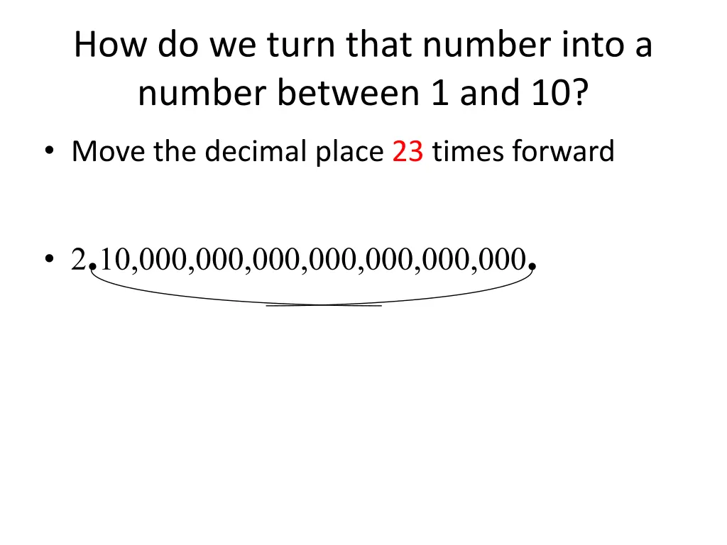 how do we turn that number into a number between