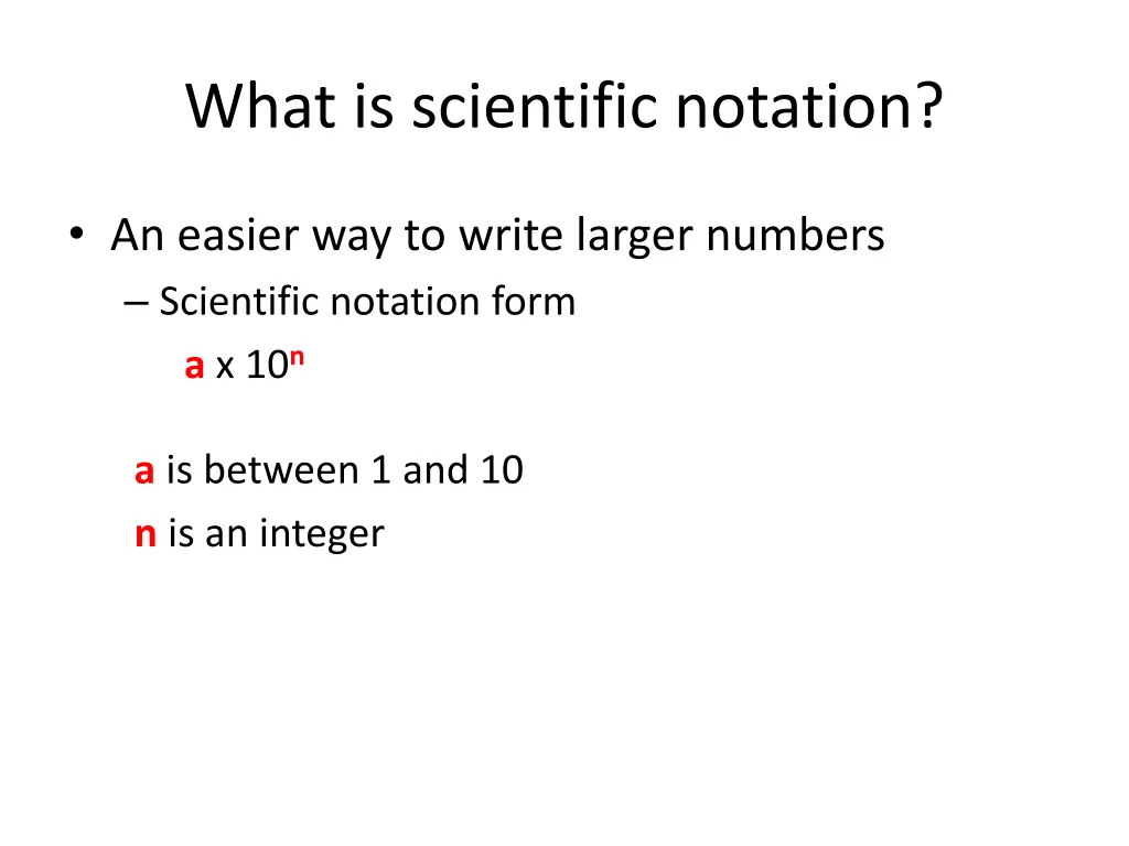 what is scientific notation