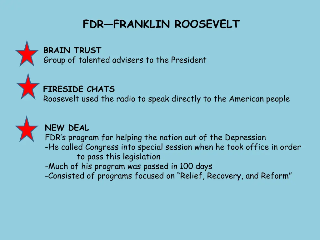 fdr franklin roosevelt