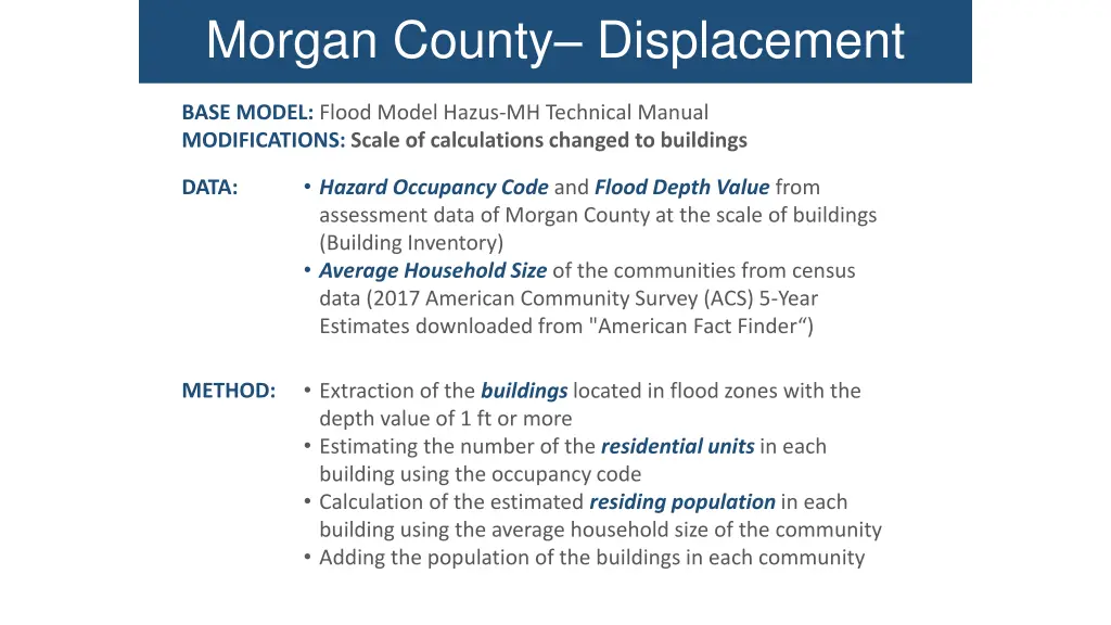 morgan county displacement