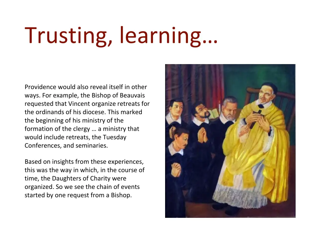 trusting learning