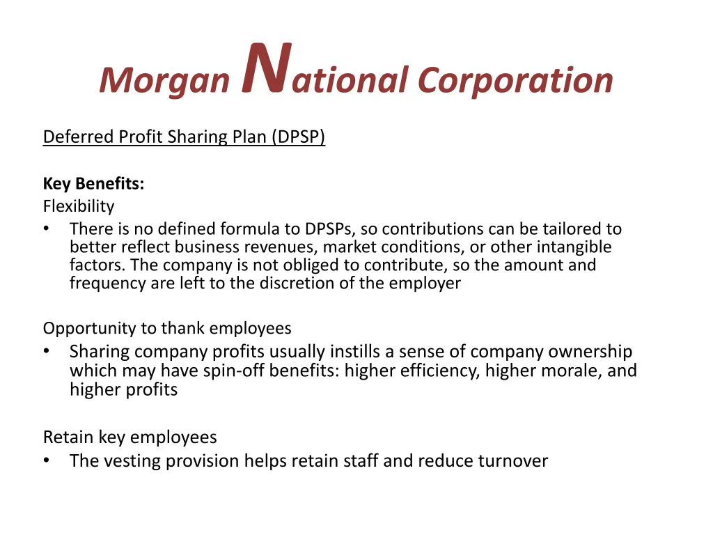 morgan n ational corporation 13