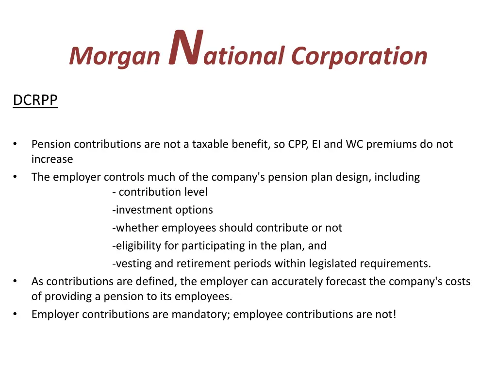 morgan n ational corporation 17