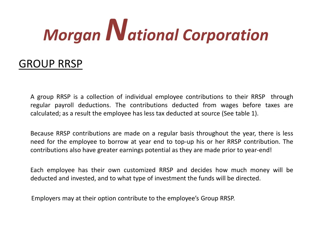 morgan n ational corporation 3