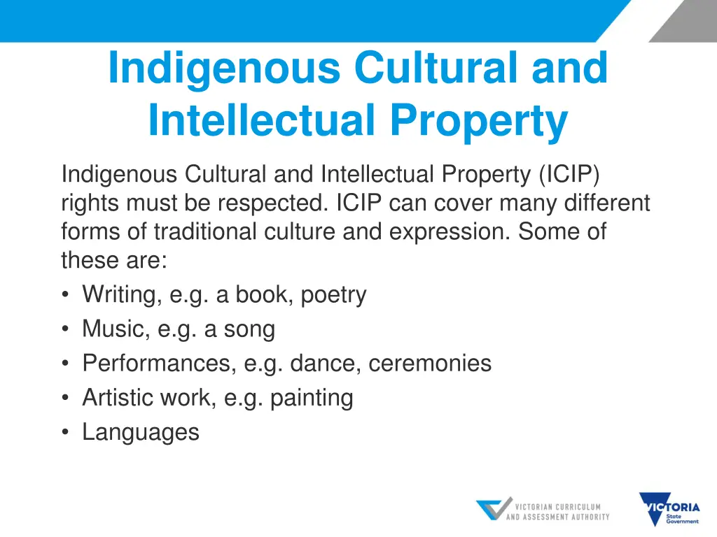 indigenous cultural and intellectual property