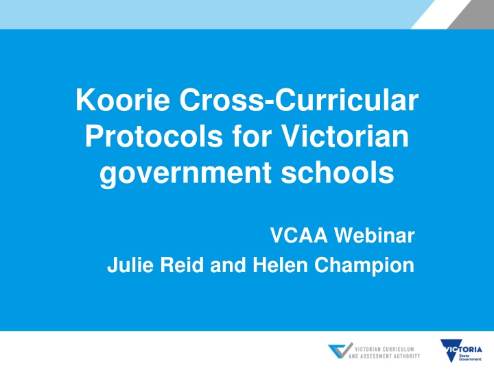 koorie cross curricular protocols for victorian