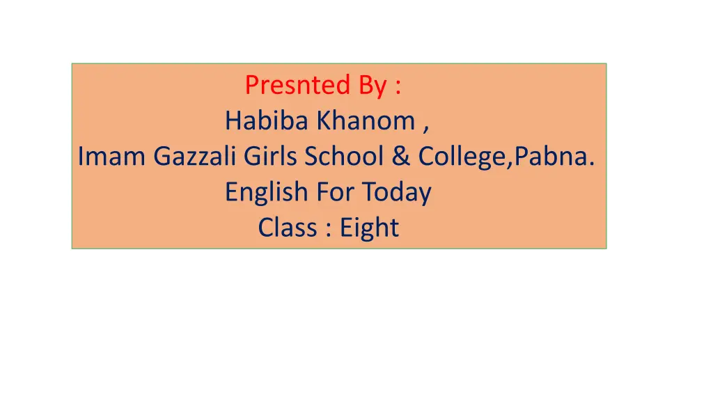 presnted by habiba khanom imam gazzali girls