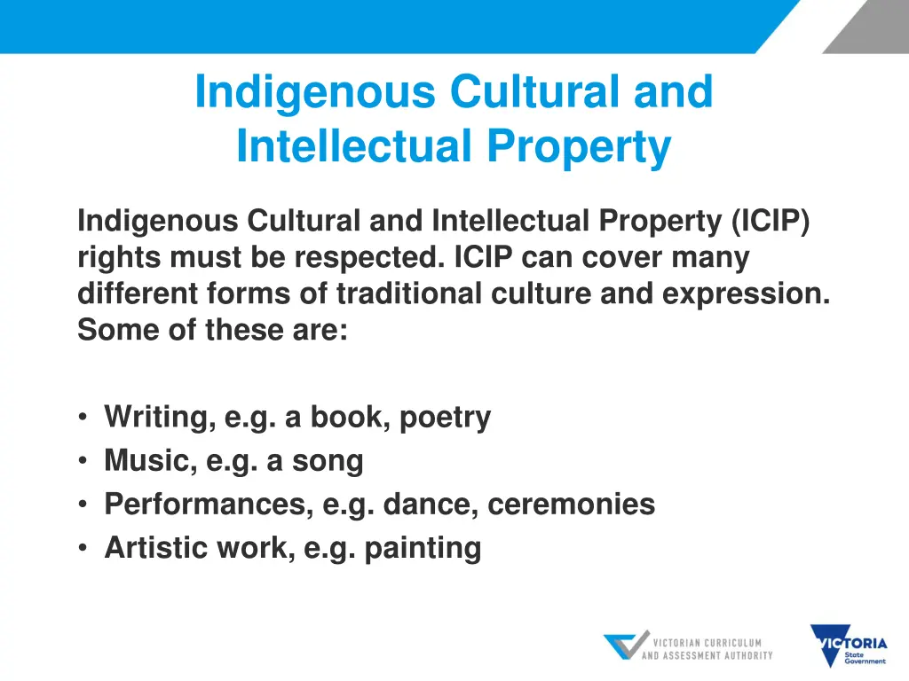 indigenous cultural and intellectual property