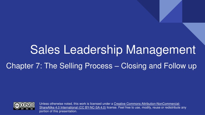 sales leadership management