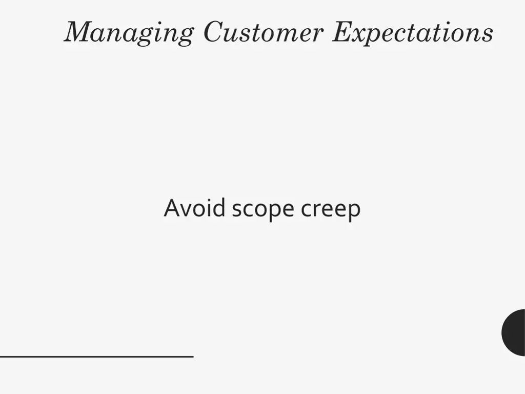 managing customer expectations 14