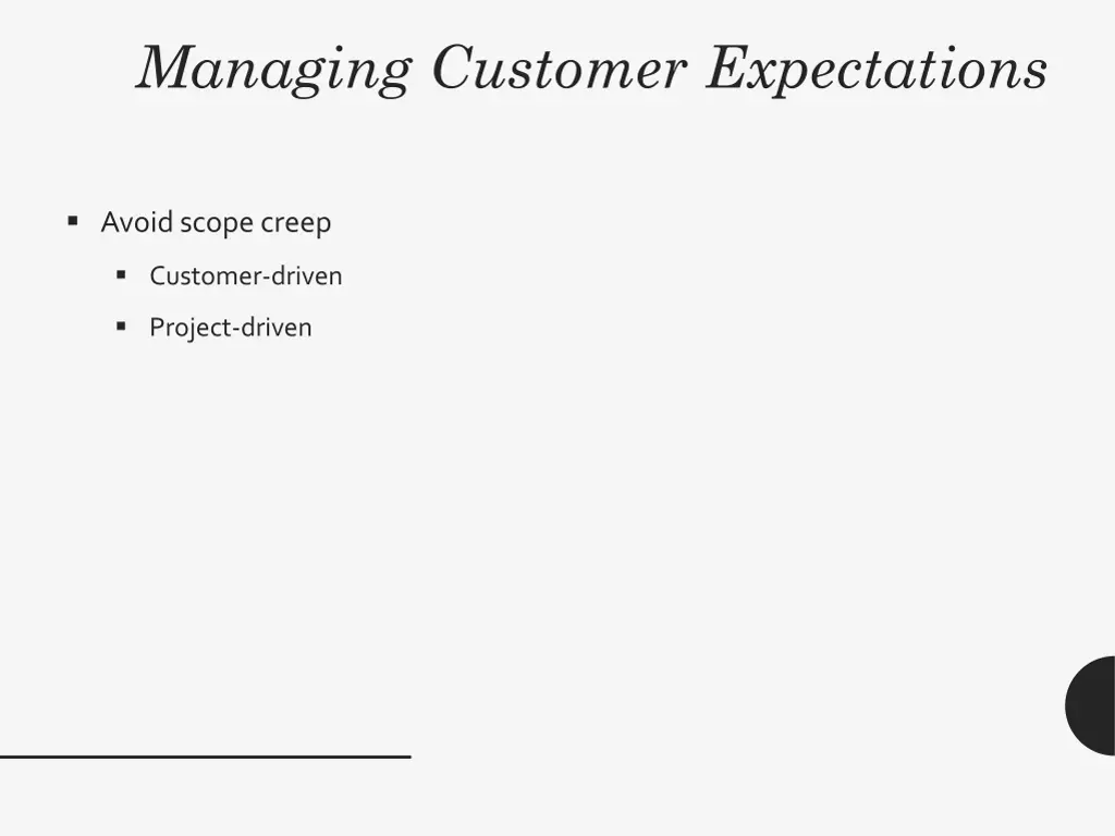 managing customer expectations 16