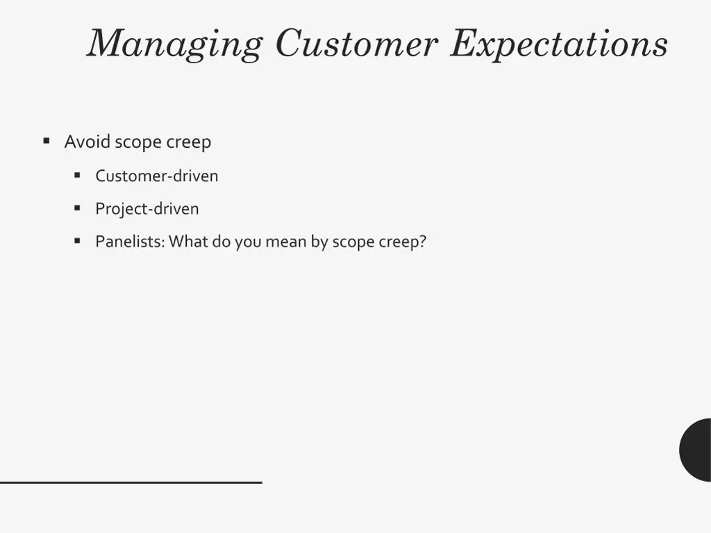 managing customer expectations 17