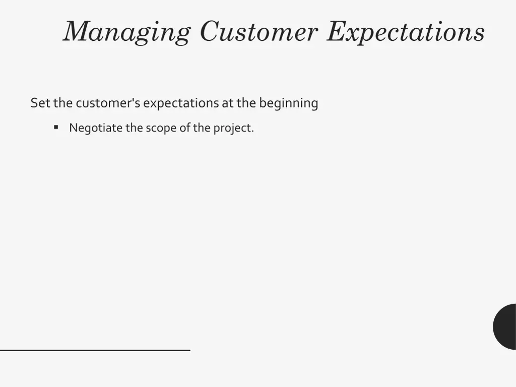 managing customer expectations 6