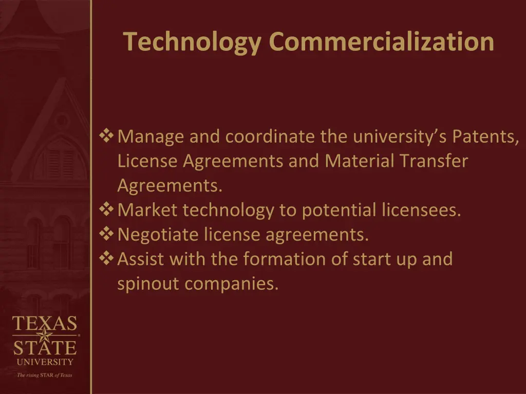 technology commercialization