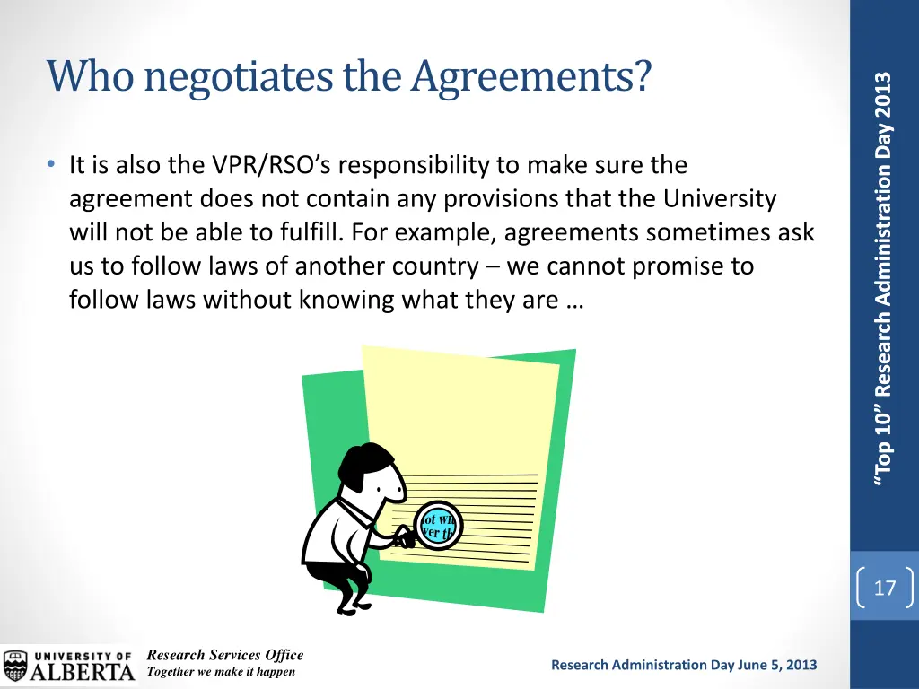 who negotiates the agreements 2