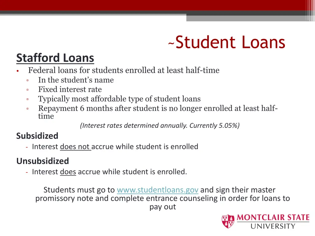 student loans