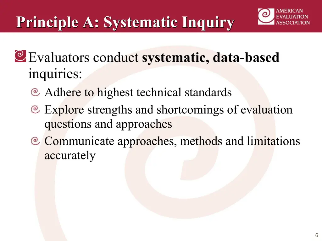 principle a systematic inquiry