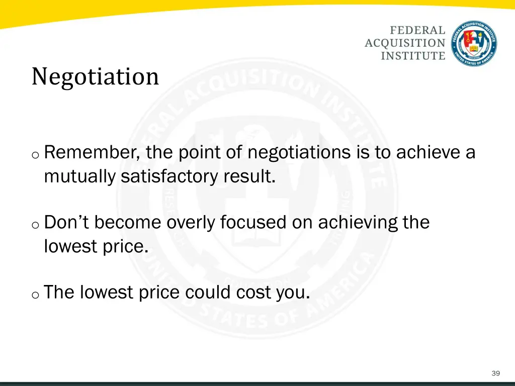 negotiation 11