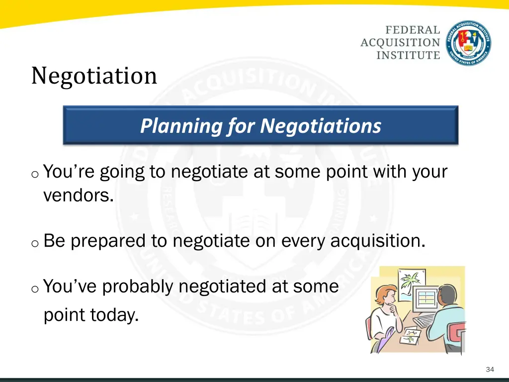 negotiation 6