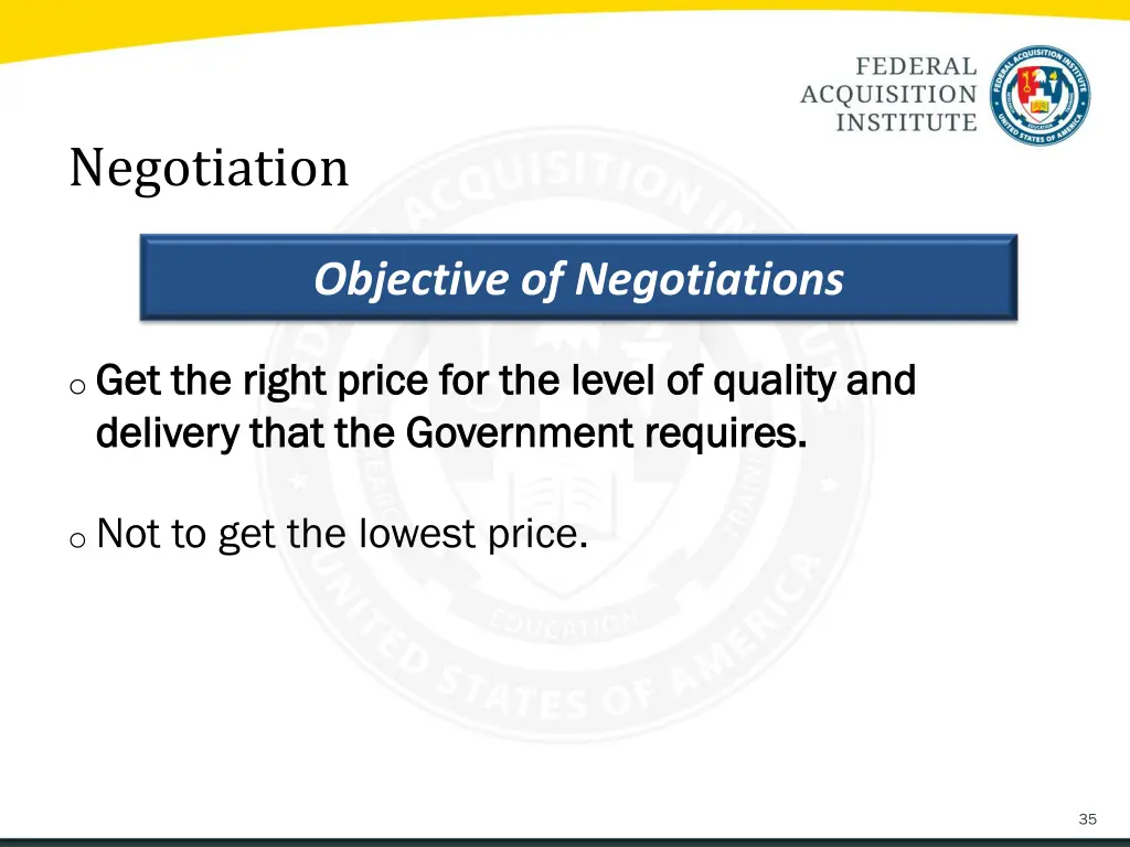 negotiation 7