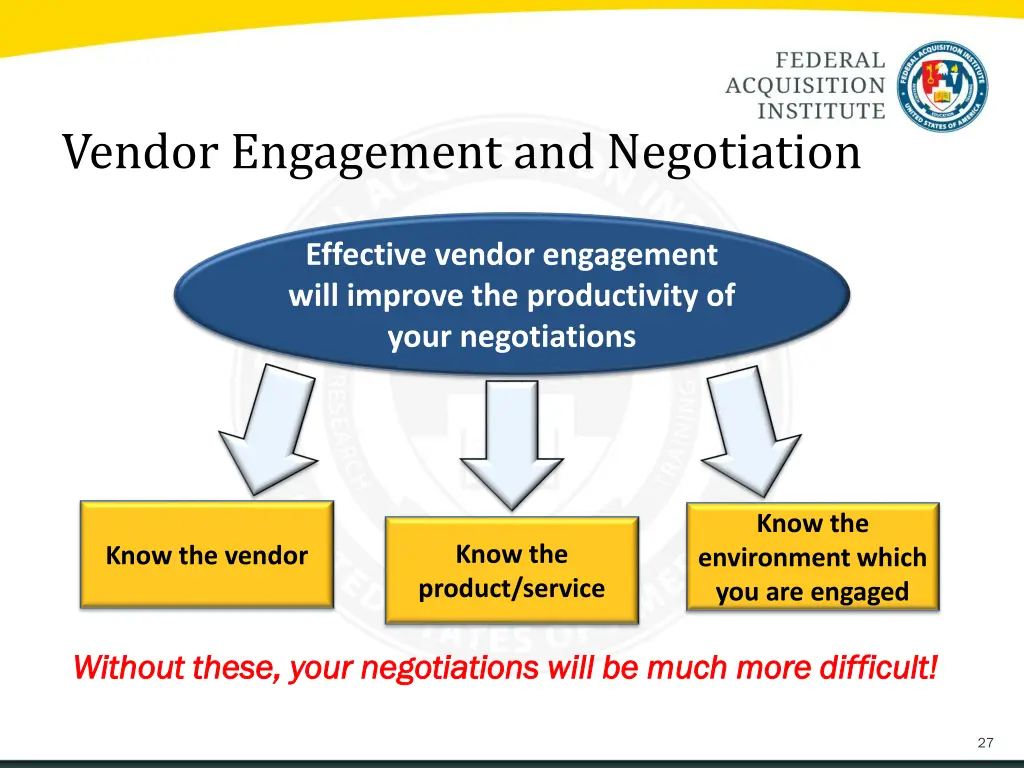 vendor engagement and negotiation 5