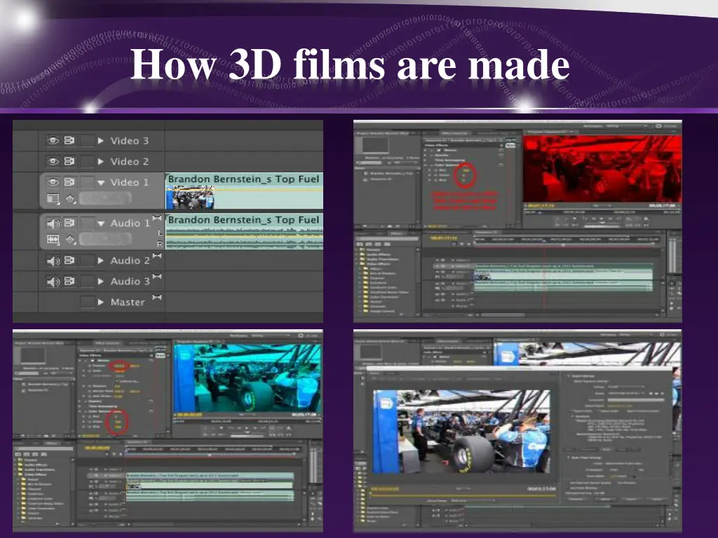 how 3d films are made 2