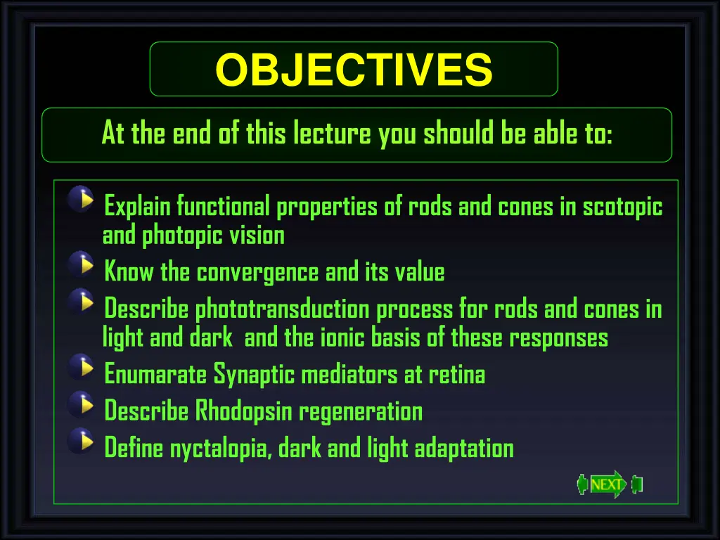 objectives