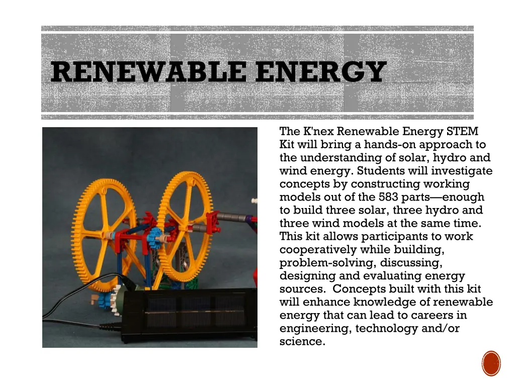 renewable energy