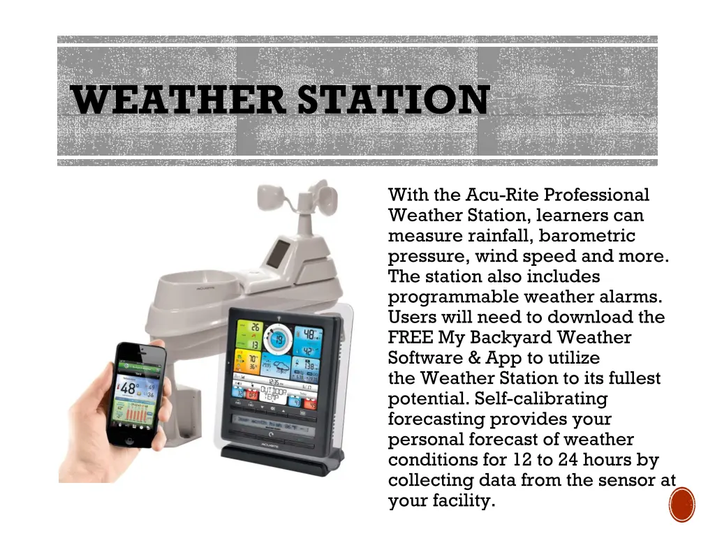 weather station