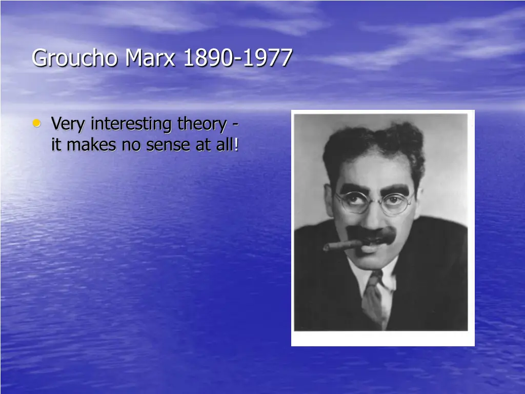 groucho marx 1890 1977