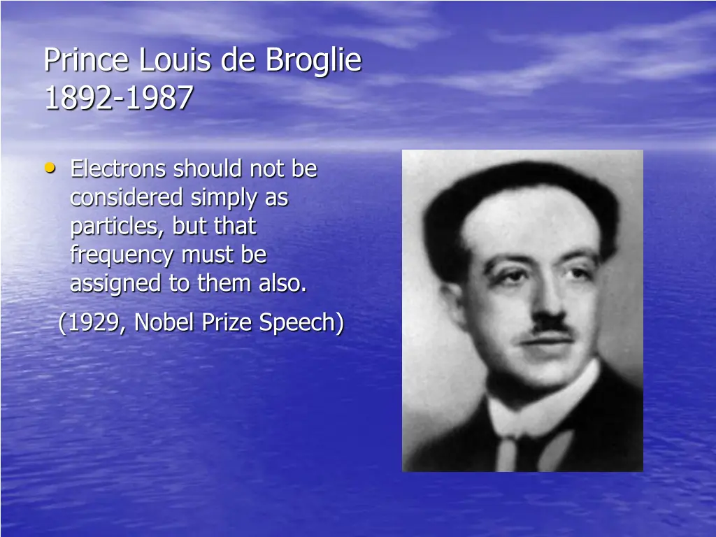 prince louis de broglie 1892 1987