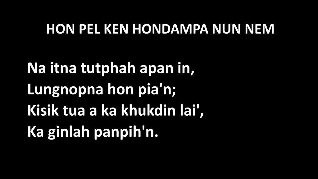 hon pel ken hondampa nun nem 2