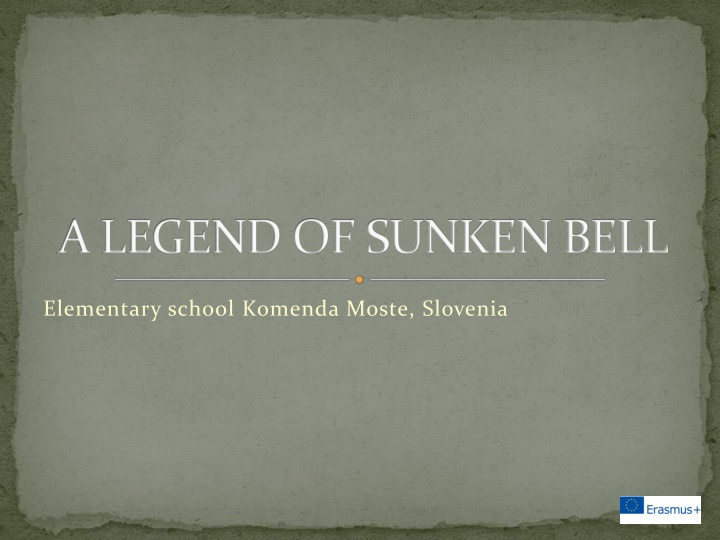 a legend of sunken bell