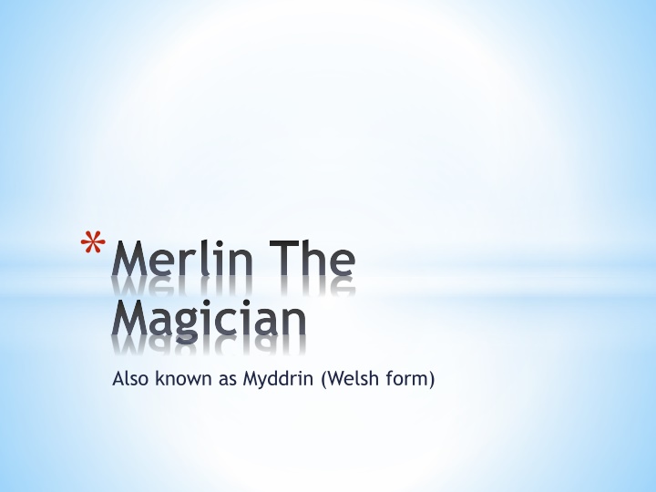 merlin the magician