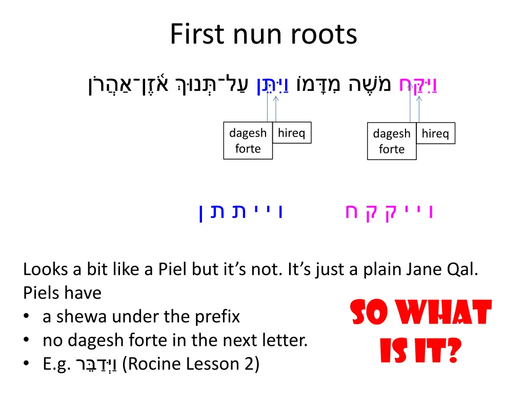 first nun roots 4