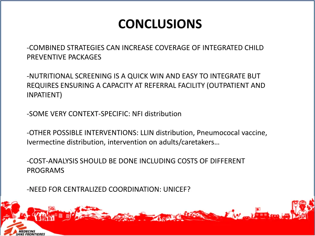 conclusions