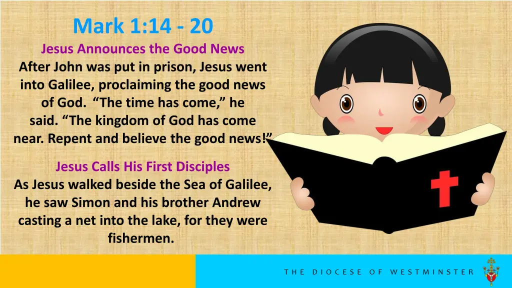 mark 1 14 20 jesus announces the good news after