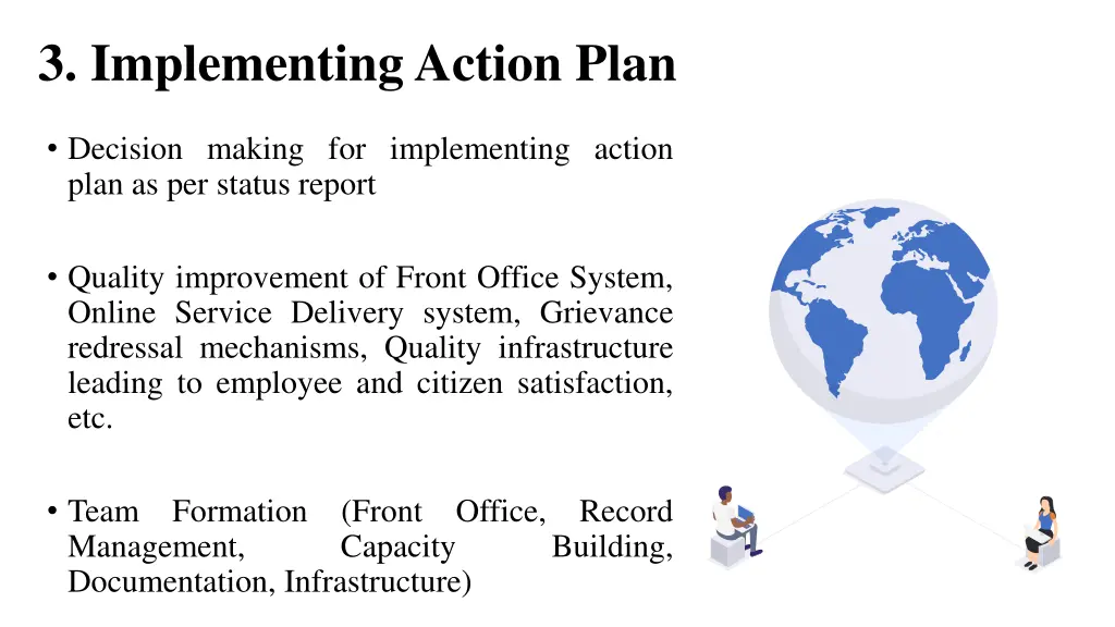 3 implementing action plan