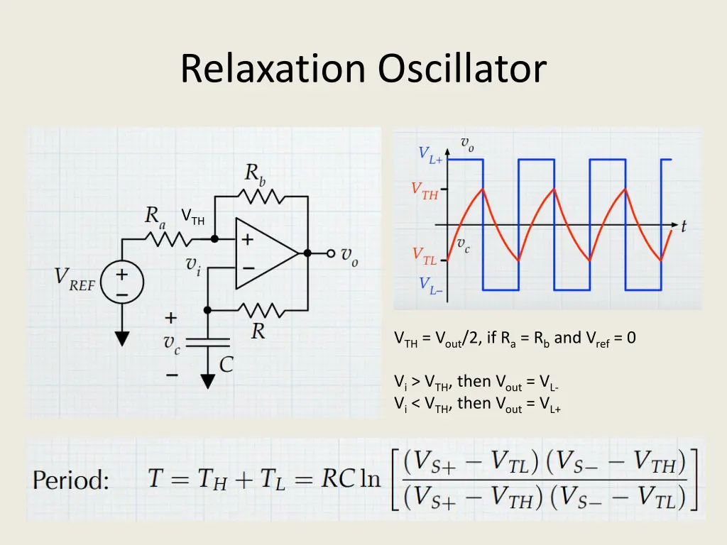 relaxation oscillator 1