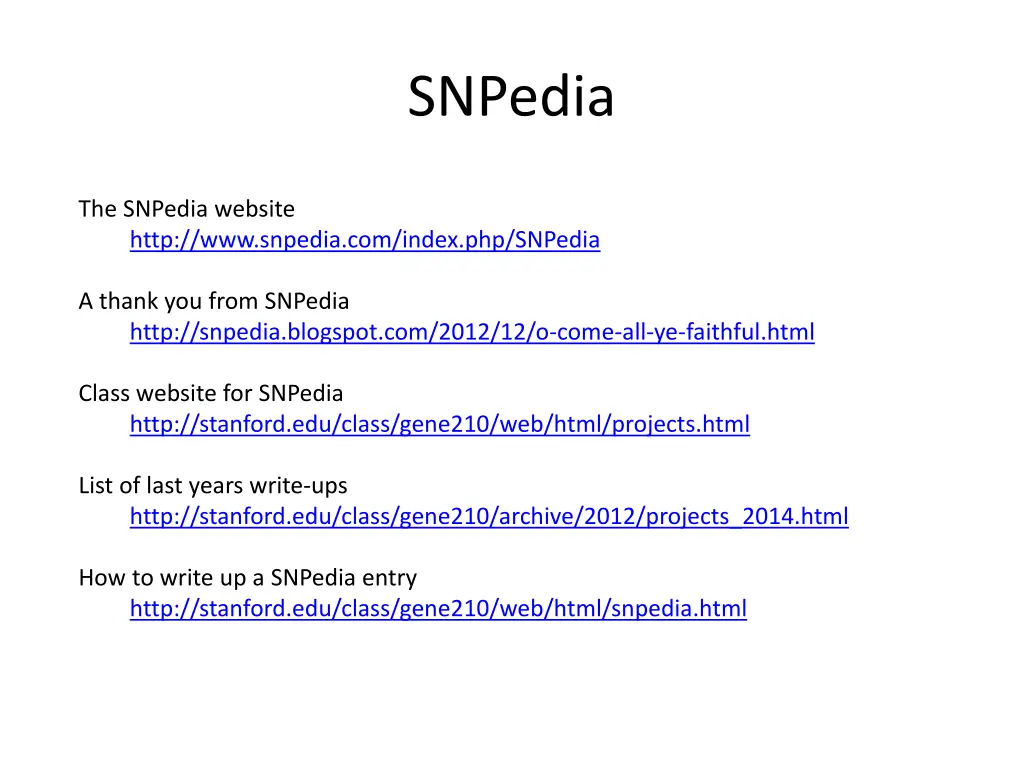 snpedia