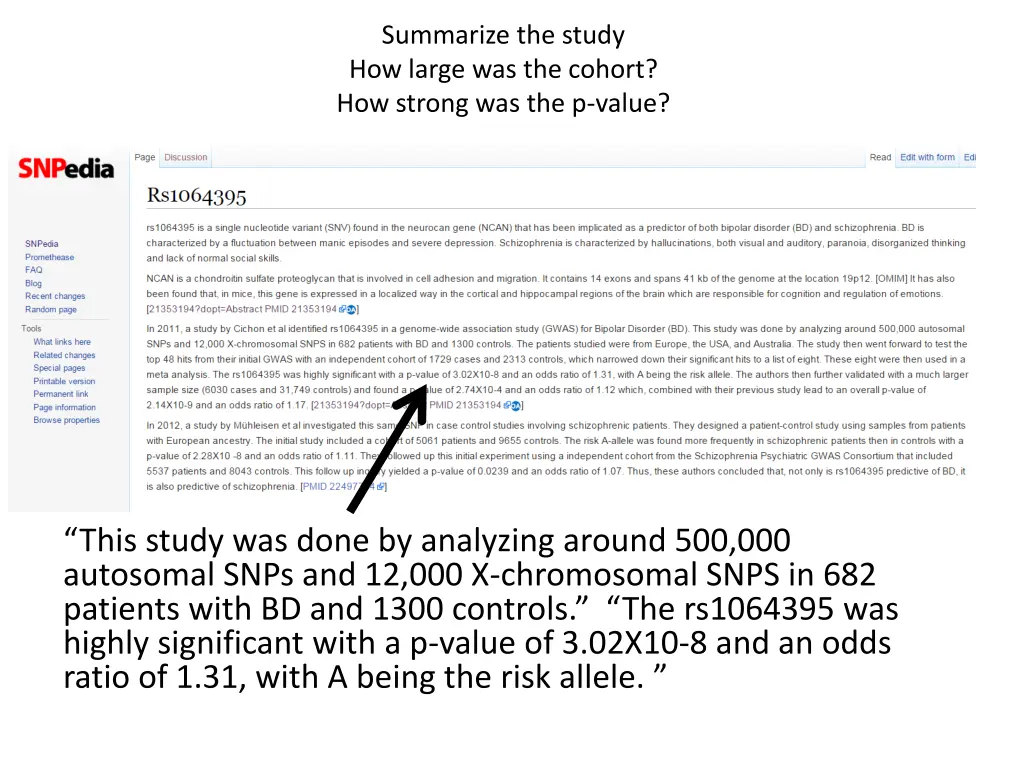 summarize the study how large was the cohort