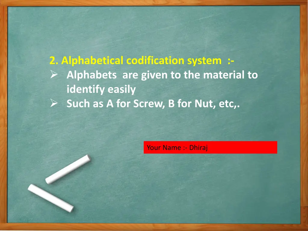 2 alphabetical codification system alphabets