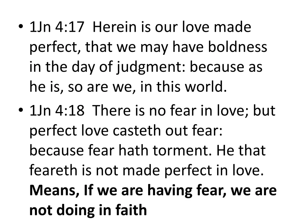 1jn 4 17 herein is our love made perfect that