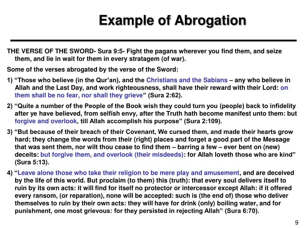 example of abrogation